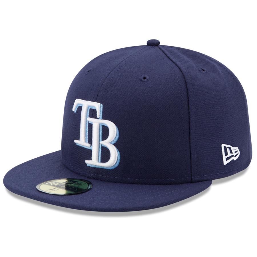 Tampa Bay Rays New Era Game Authentic Collection On-Field 59FIFTY Fitted Hat - Navy