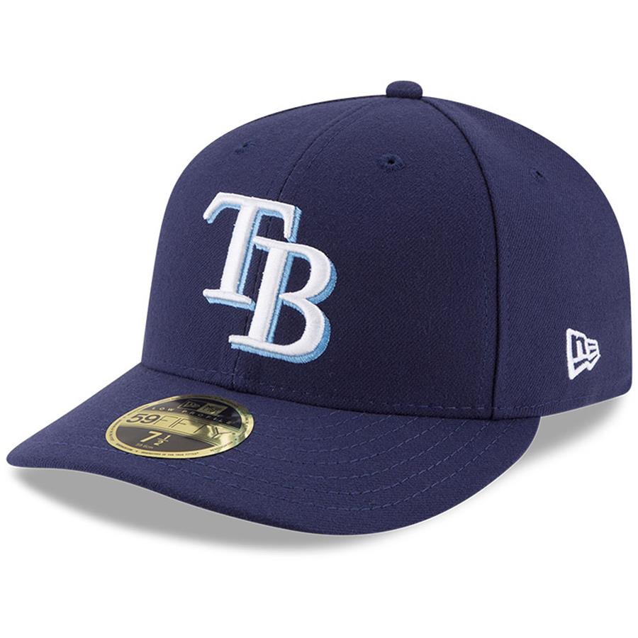 Tampa Bay Rays New Era Game Authentic Collection On-Field Low Profile 59FIFTY Fitted Hat - Navy