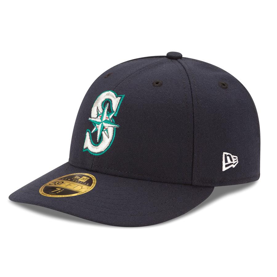 Seattle Mariners New Era Authentic Collection On Field Low Profile Game 59FIFTY Fitted Hat - Navy