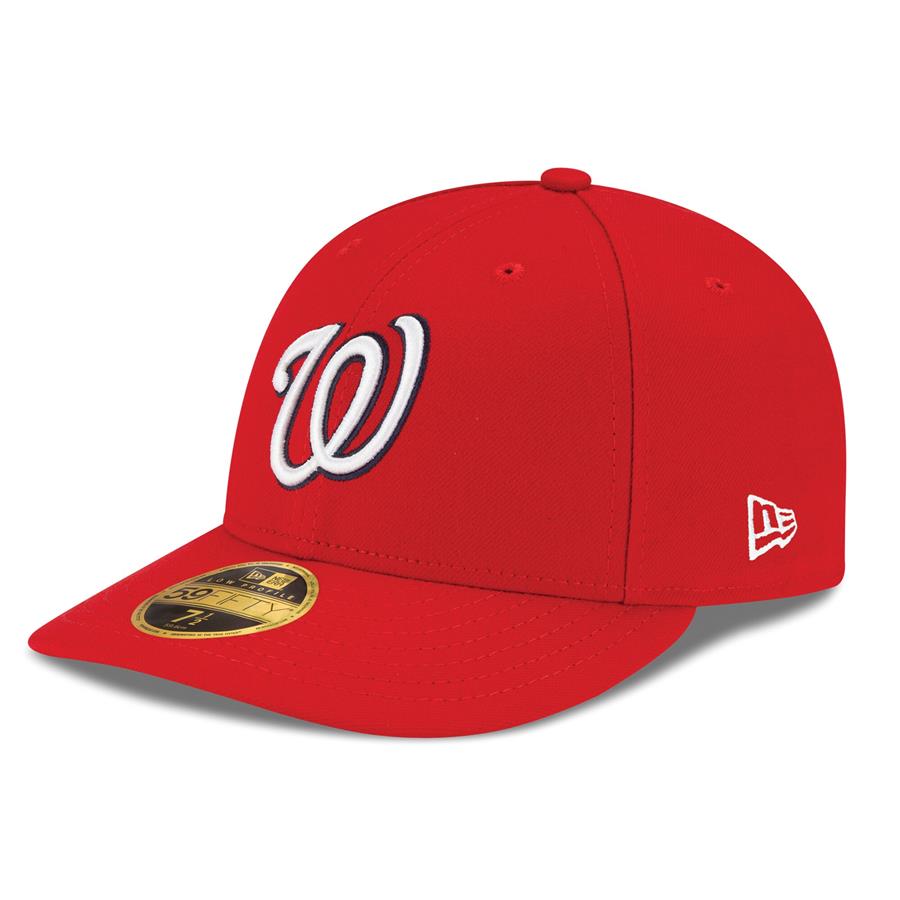 Washington Nationals New Era Game Authentic Collection On-Field Low Profile 59FIFTY Fitted Hat - Red