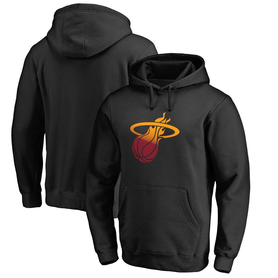 Худи Miami Heat Fanatics Branded Gradient Logo (чёрный)