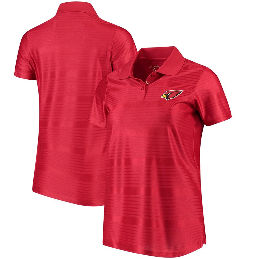 Arizona Cardinals Antigua Women's Illusion Polo - Cardinal
