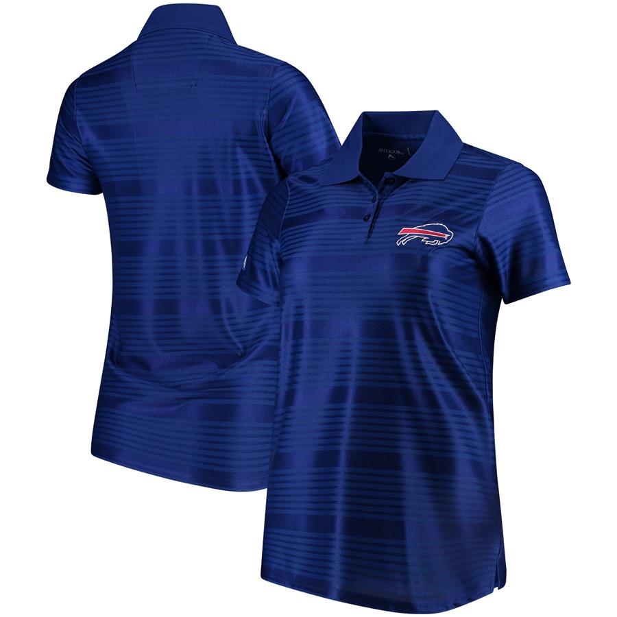 Buffalo Bills Antigua Women's Illusion Polo - Royal