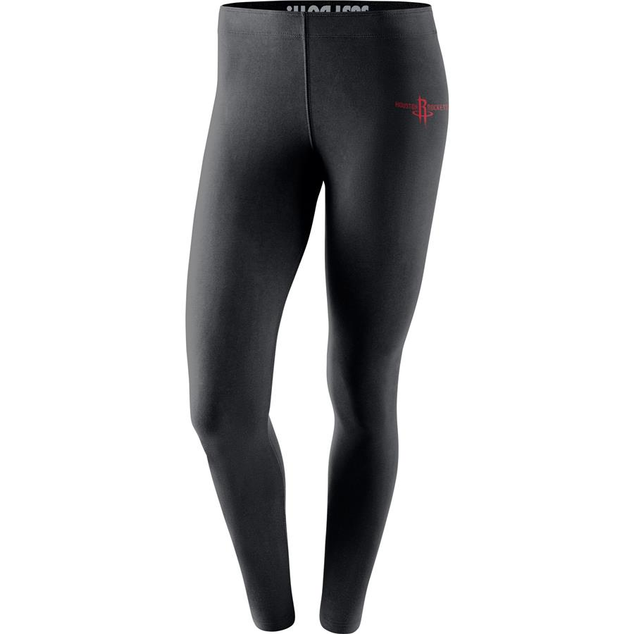 Houston Rockets Nike Women's Leg-A-See Tights - Black