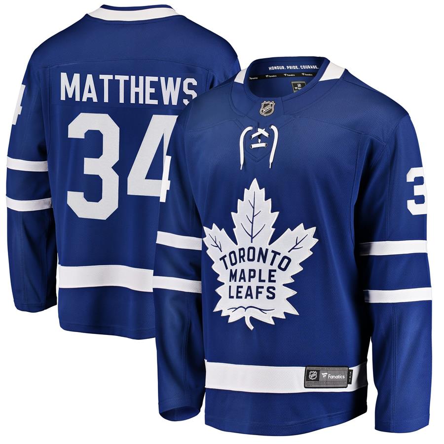 Auston Matthews Toronto Maple Leafs Fanatics Branded Breakaway Player Jersey - Royal