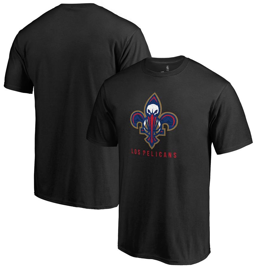 New Orleans Pelicans Fanatics Branded 2017 Noches Éne-Bé-A T-Shirt - Black
