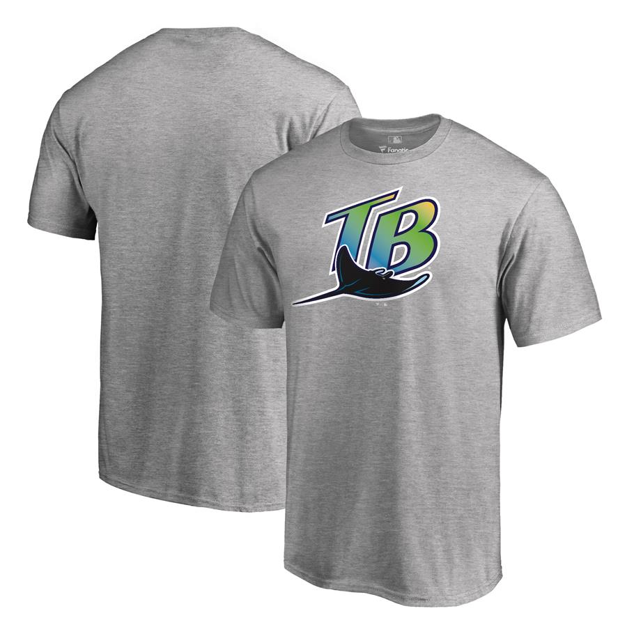 Футболка Tampa Bay Rays Fanatics Branded Cooperstown Collection Forbes (светло-серый)