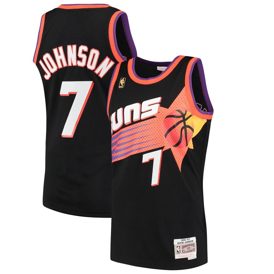 Джерси Kevin Johnson Phoenix Suns Mitchell & Ness 1996-97 Hardwood Classics Swingman (чёрный)