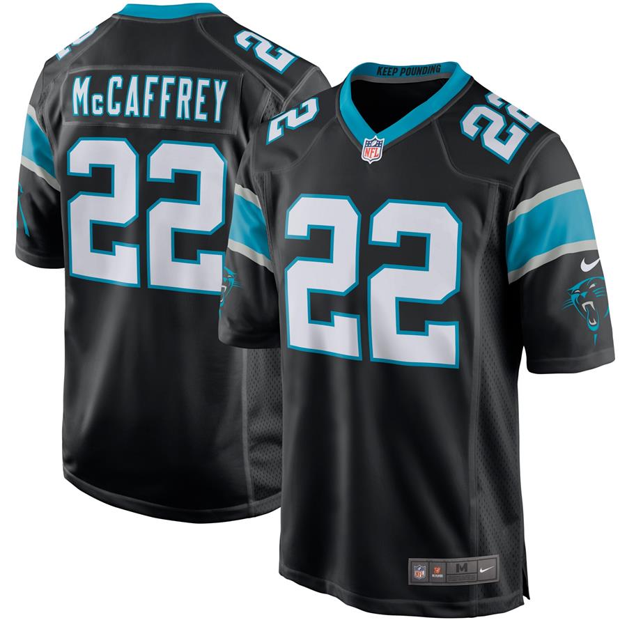 Christian McCaffrey Carolina Panthers Nike Player Jersey - Black