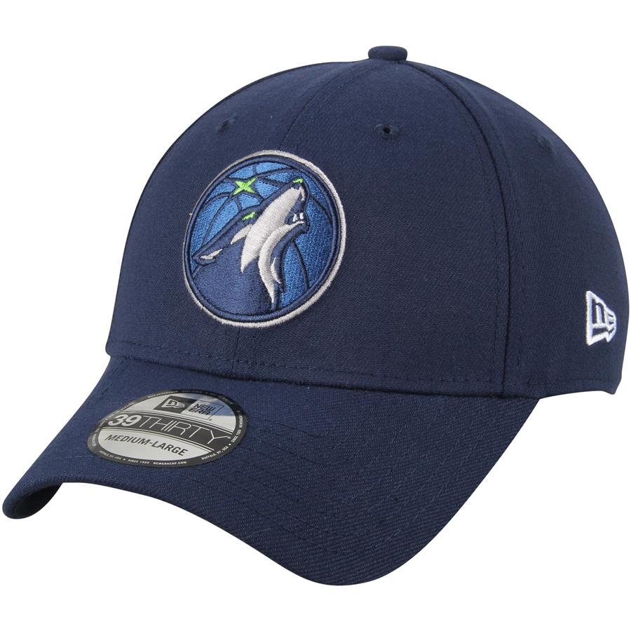 Кепка Minnesota Timberwolves New Era Team Classic 39THIRTY Flex (тёмно-синий)