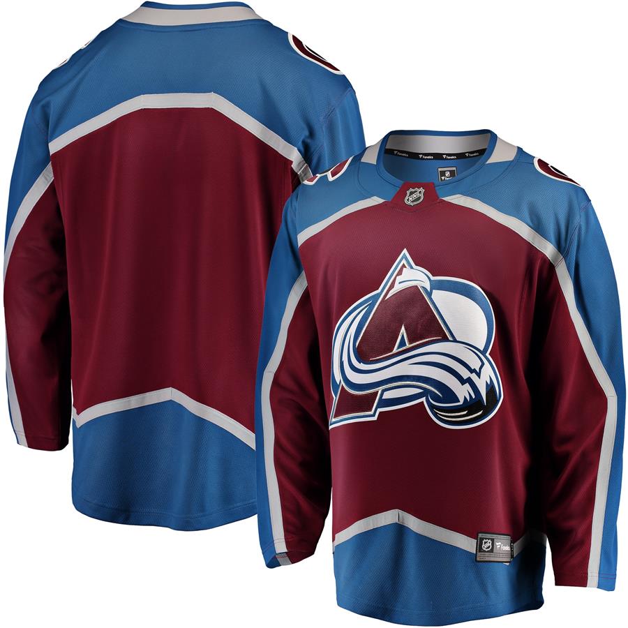 Джерси Colorado Avalanche Fanatics Branded Breakaway Home (бордовый)