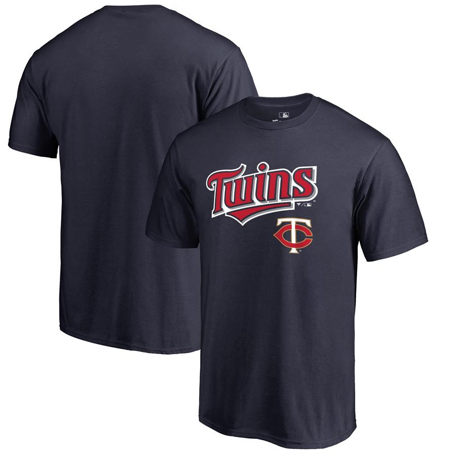 Футболка Minnesota Twins Fanatics Branded Team Lockup (тёмно-синий)