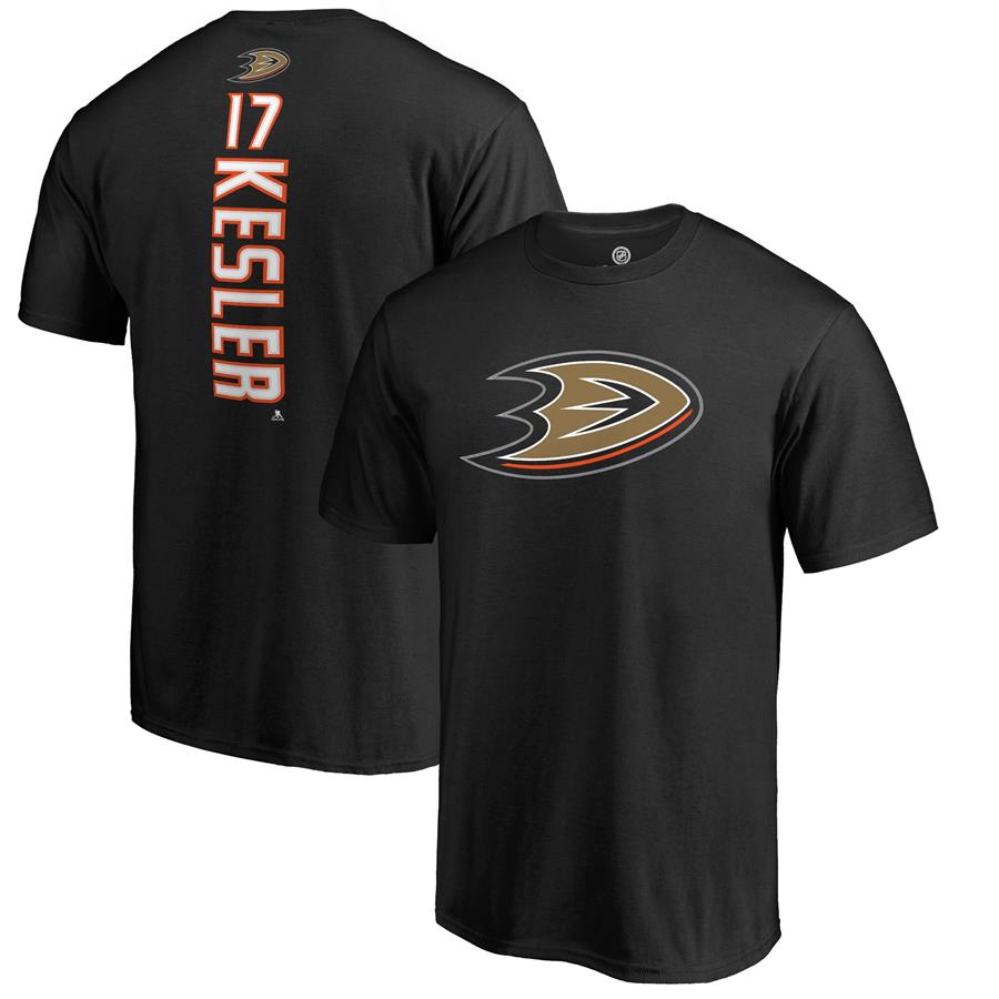 Ryan Kesler Anaheim Ducks Fanatics Branded Backer T-Shirt - Black