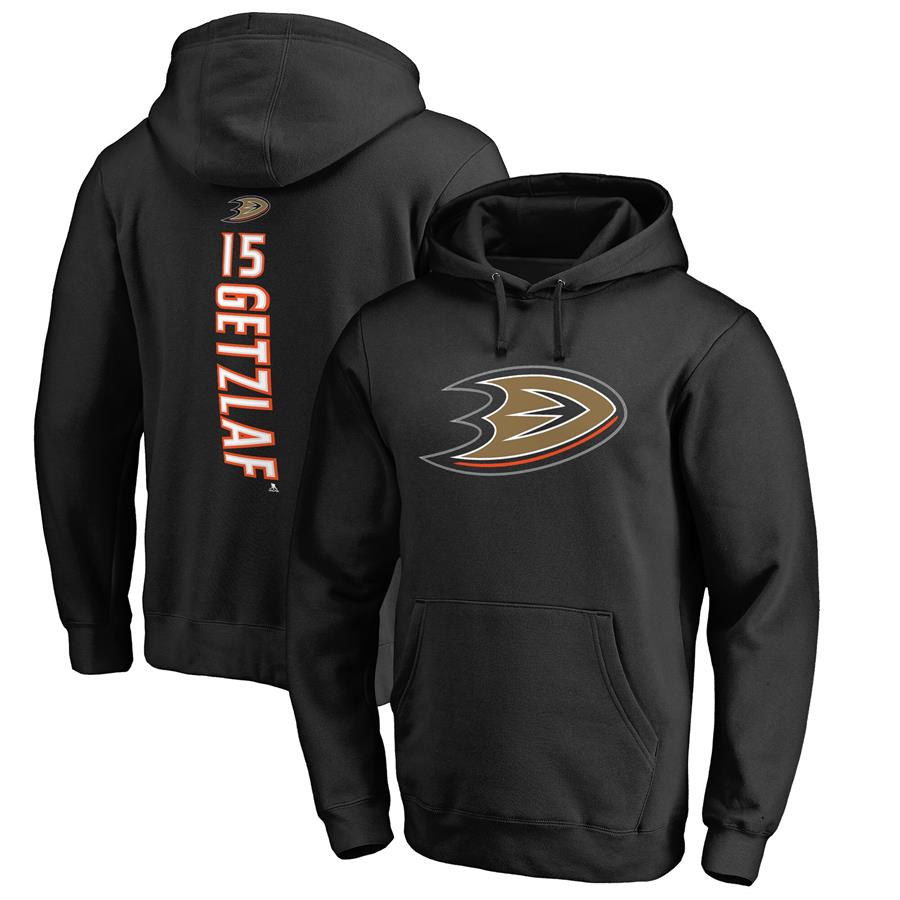 Ryan Getzlaf Anaheim Ducks Fanatics Branded Backer Pullover Hoodie - Black