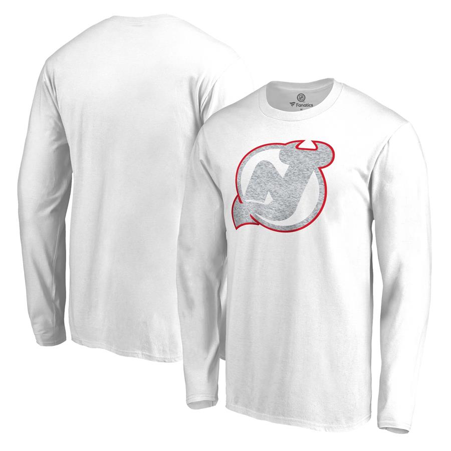 Лонгслив New Jersey Devils Fanatics Branded White Out (белый)