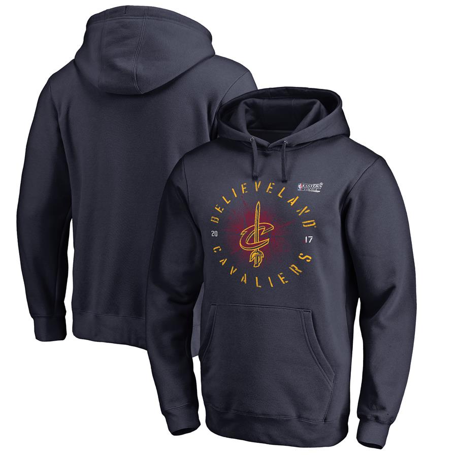 Cleveland Cavaliers Fanatics Branded 2017 Eastern Conference Finals Bound Buzzer Pullover Hoodie - Navy