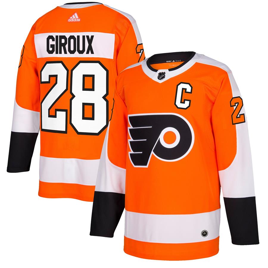 Claude Giroux Philadelphia Flyers adidas Authentic Player Jersey - Orange