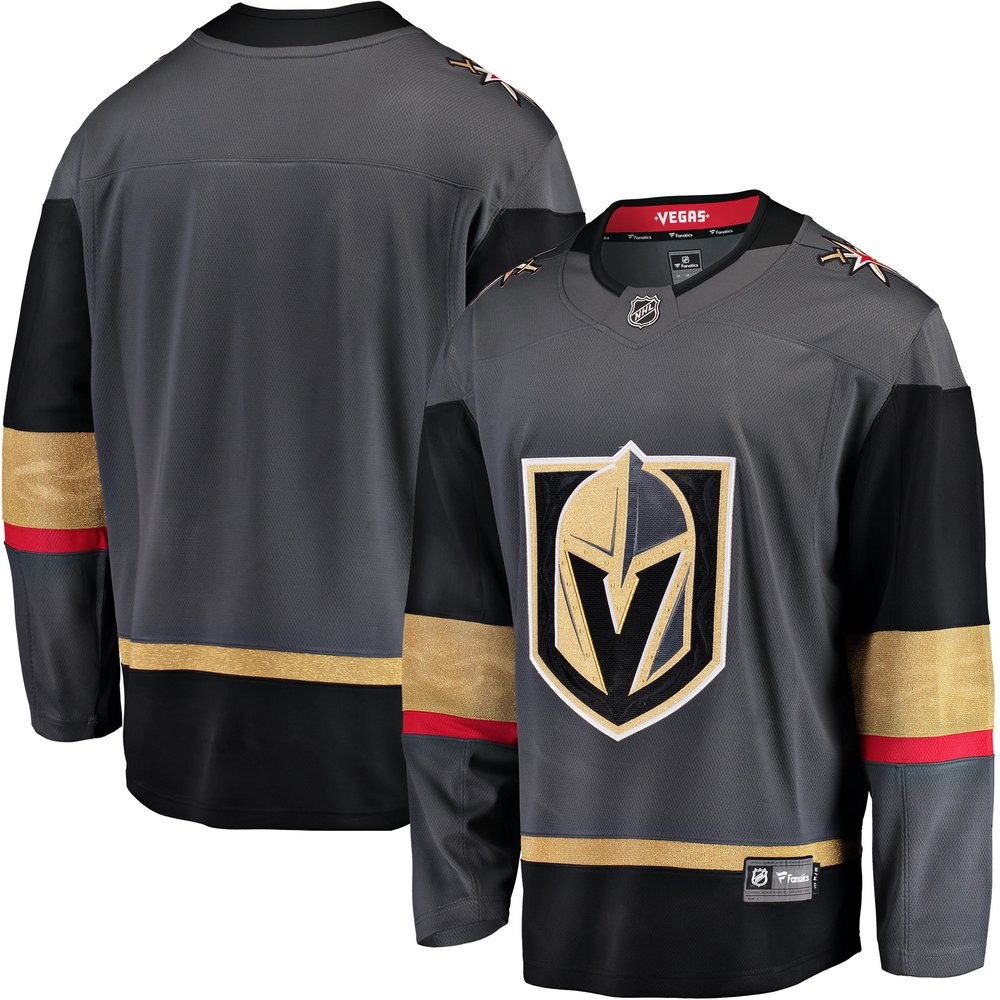 Джерси Vegas Golden Knights Fanatics Branded Breakaway Home (чёрный)