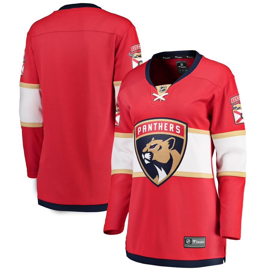 Женское джерси Florida Panthers Fanatics Branded Breakaway Home (красный)