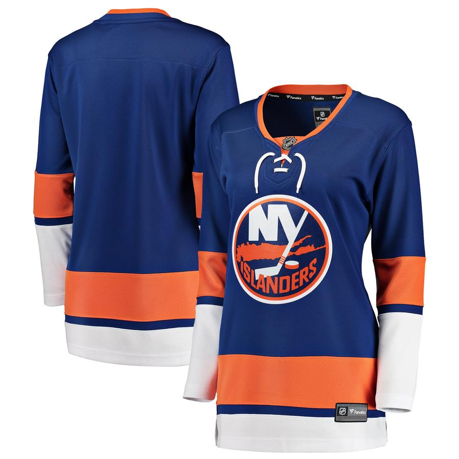 New York Islanders Fanatics Branded Women's Breakaway Home Jersey - Blue