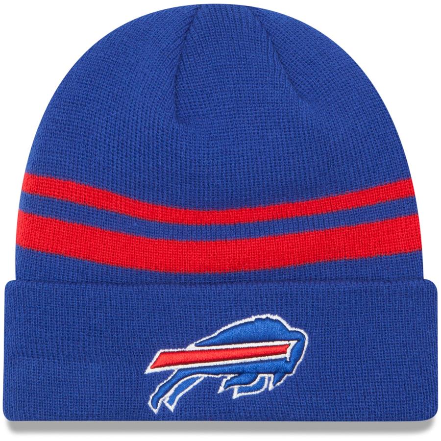 Buffalo Bills New Era Team Logo Cuffed Knit Hat - Royal