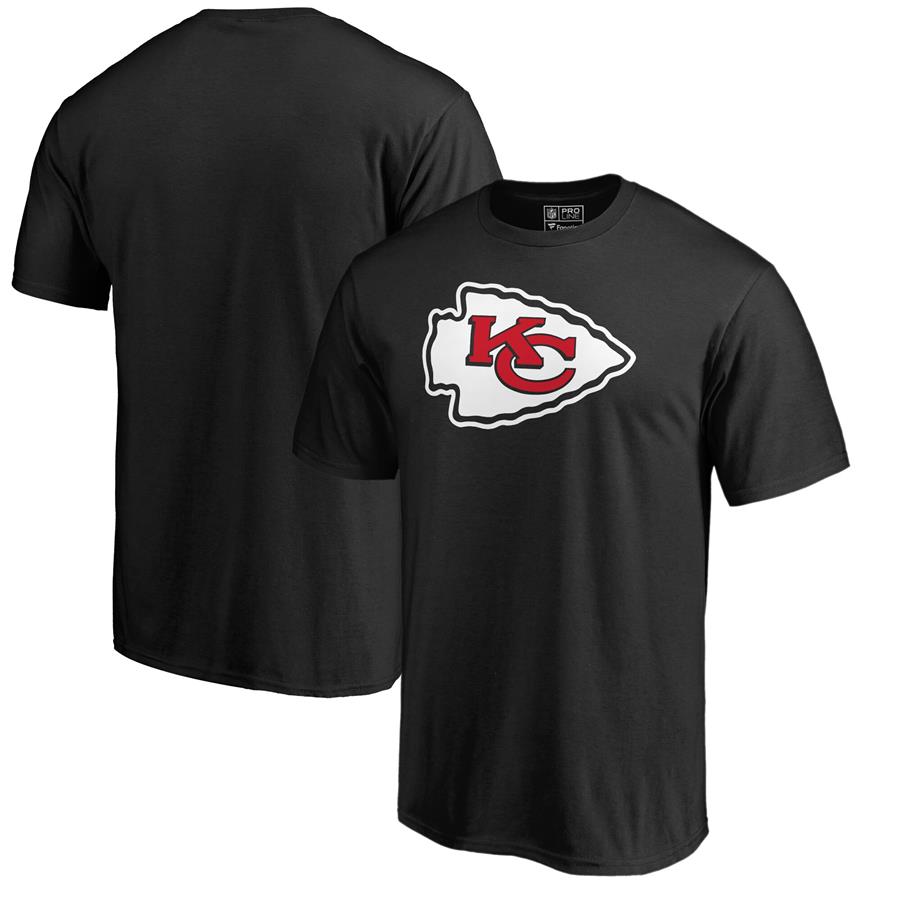 Kansas City Chiefs NFL Pro Line by Fanatics Branded Primary Logo II T-Shirt - Black