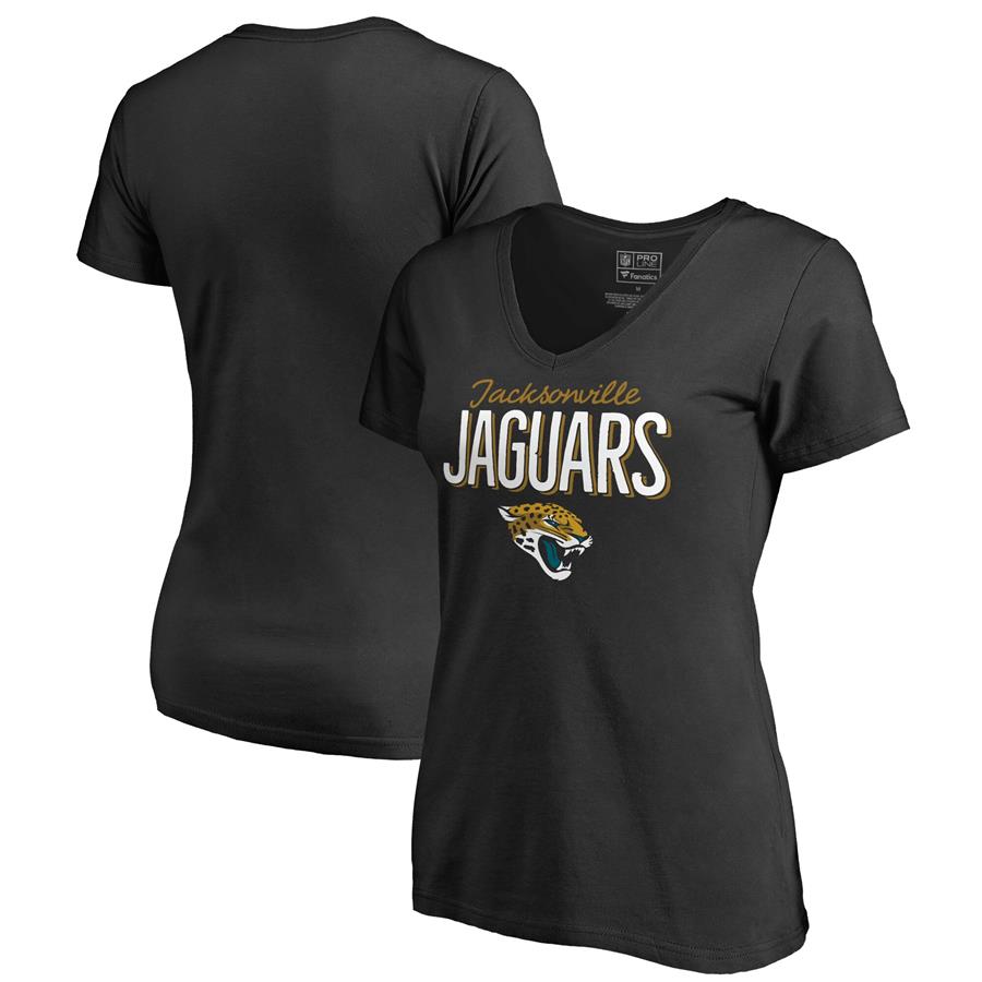 Jacksonville Jaguars NFL Pro Line by Fanatics Branded Women's Nostalgia T-Shirt - Black