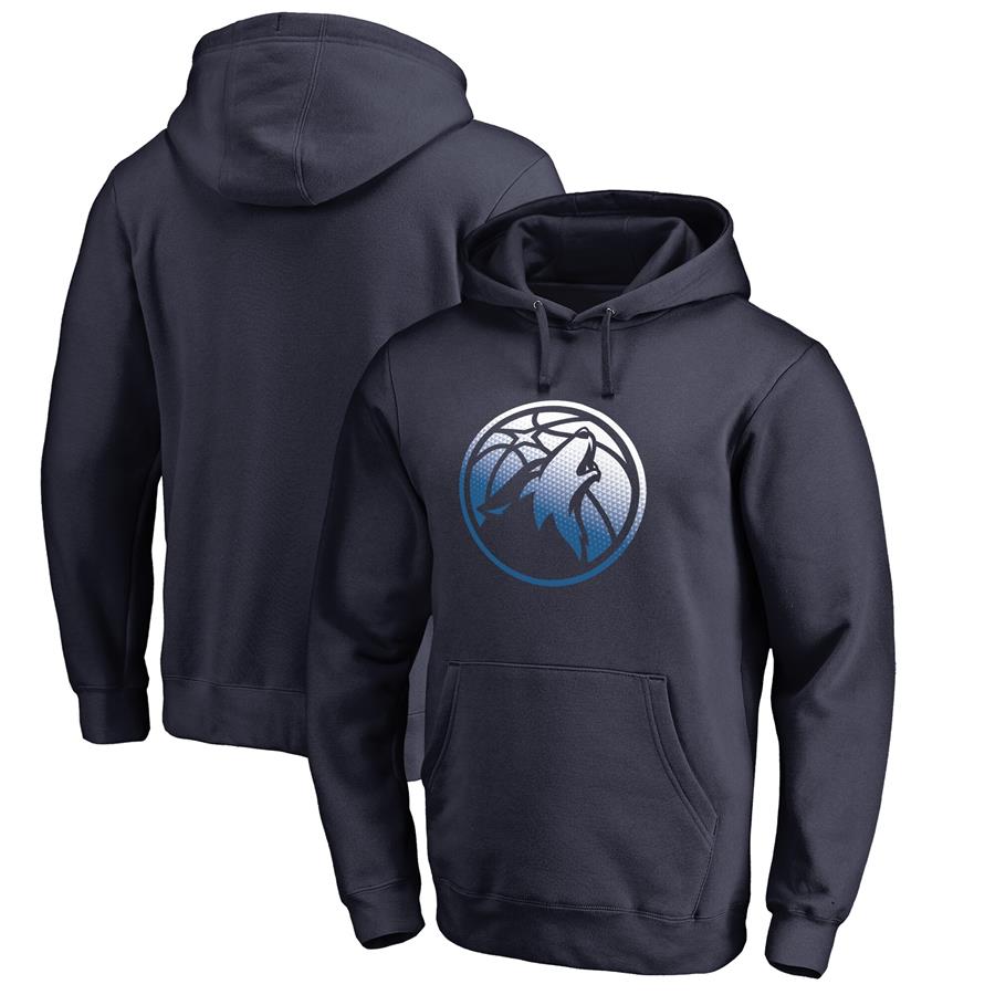 Худи Minnesota Timberwolves Fanatics Branded Gradient Logo (тёмно-синий)