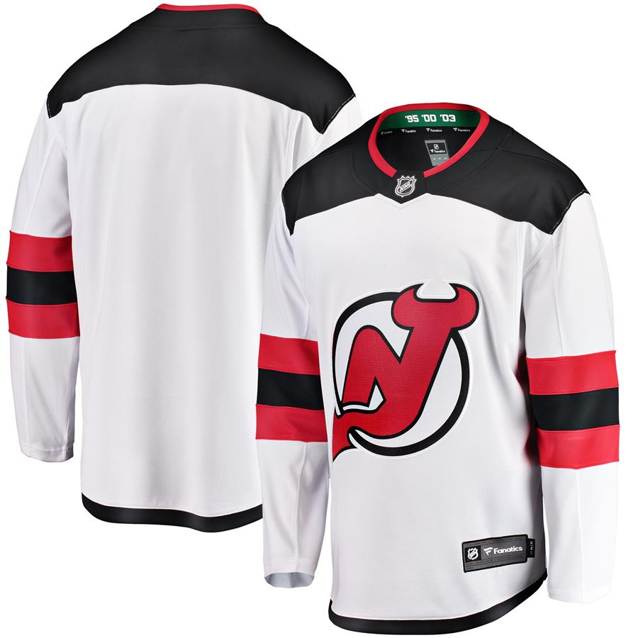 Джерси New Jersey Devils Fanatics Branded Breakaway Away (белый)