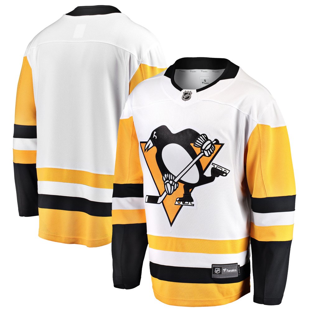 Джерси Pittsburgh Penguins Fanatics Branded Breakaway Away (белый)