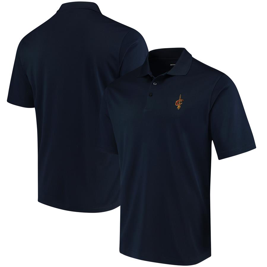 Cleveland Cavaliers Antigua Pique Xtra-Lite Polo - Navy