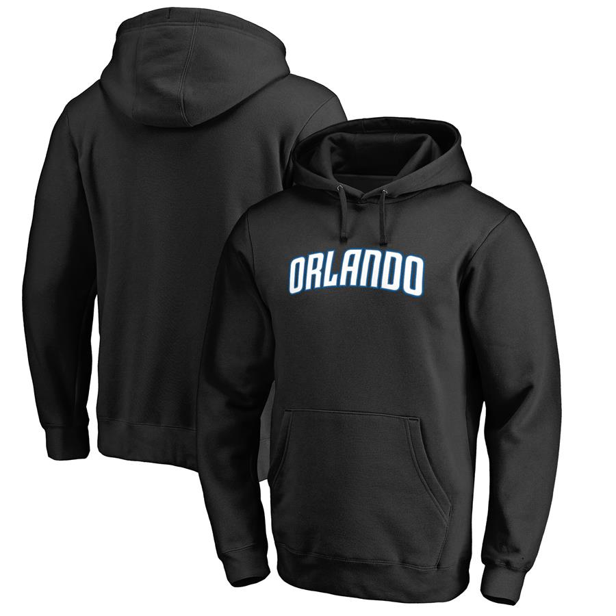 Orlando Magic Fanatics Branded Alternate Logo Pullover Hoodie - Black