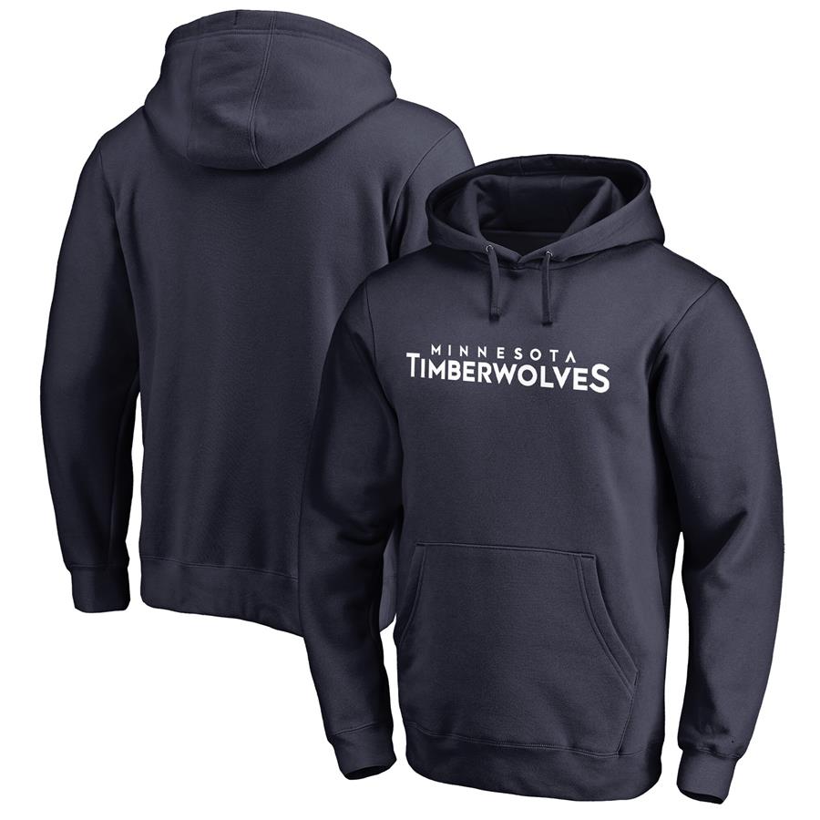 Худи Minnesota Timberwolves Fanatics Branded Wordmark (тёмно-синий)