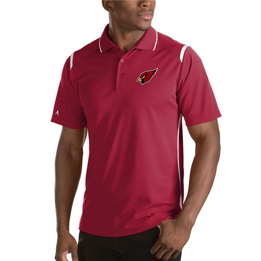 Arizona Cardinals Antigua Merit Polo - Cardinal