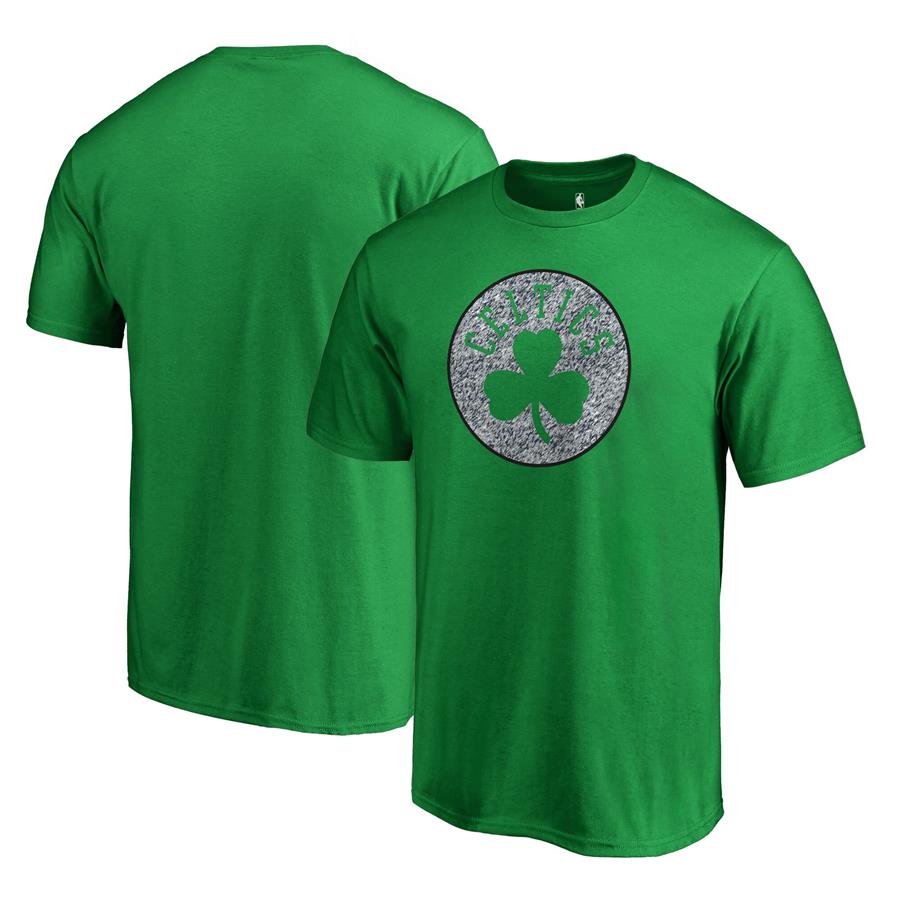 Boston Celtics Fanatics Branded Static Logo T-Shirt - Kelly Green