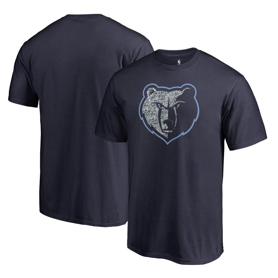 Футболка Memphis Grizzlies Fanatics Branded Static Logo (тёмно-синий)