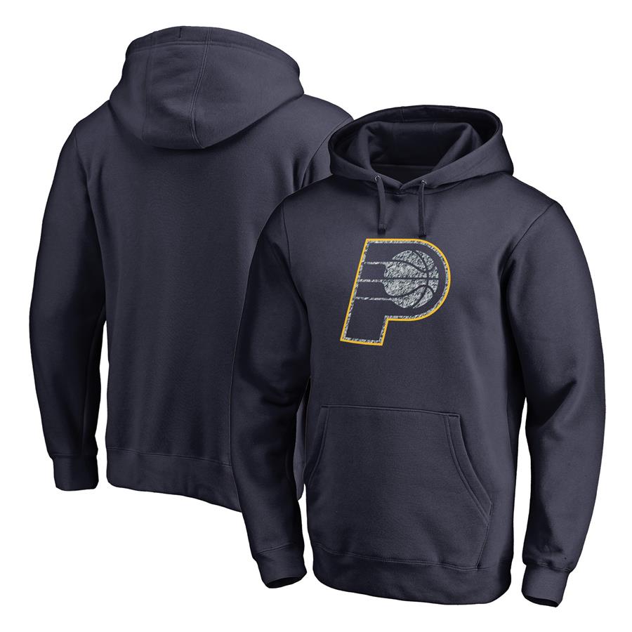 Худи Indiana Pacers Fanatics Branded Static Logo (тёмно-синий)