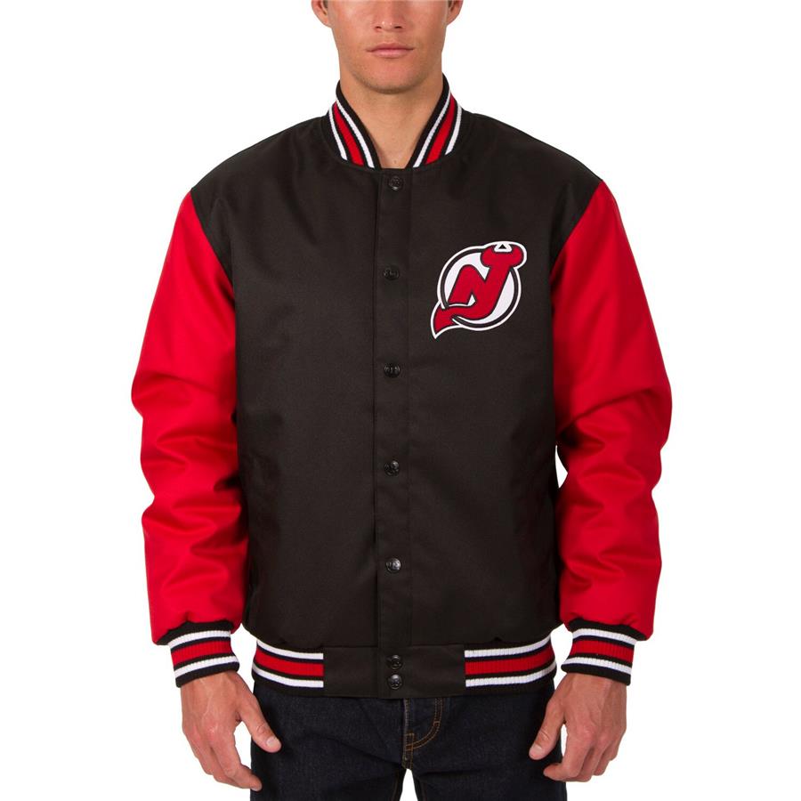 Куртка New Jersey Devils JH Design Front Hit Poly Twill (чёрный)