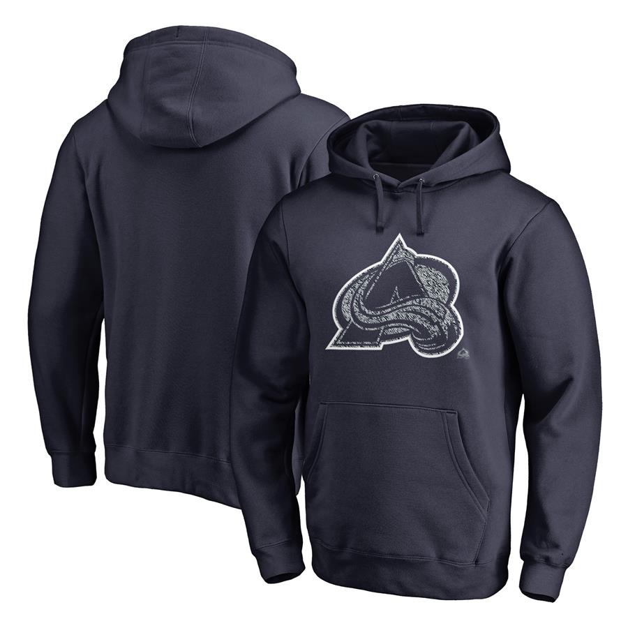 Худи Colorado Avalanche Fanatics Branded Static Logo (тёмно-синий)