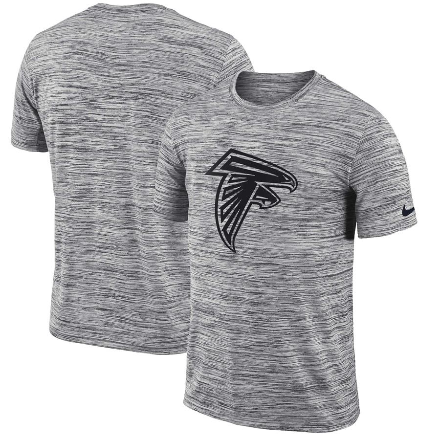 Atlanta Falcons Nike Sideline Legend Velocity Travel Performance T-Shirt - Heathered Black