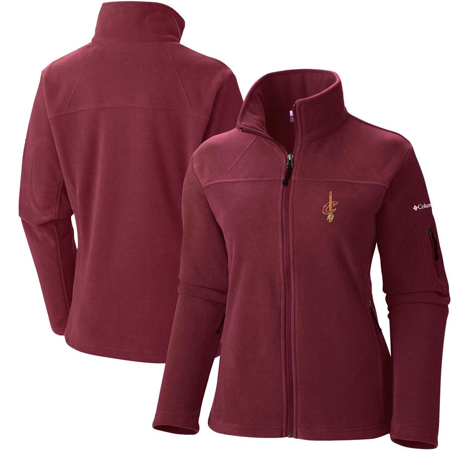 Cleveland Cavaliers Columbia Women's Give & Go Full-Zip Jacket - Wine