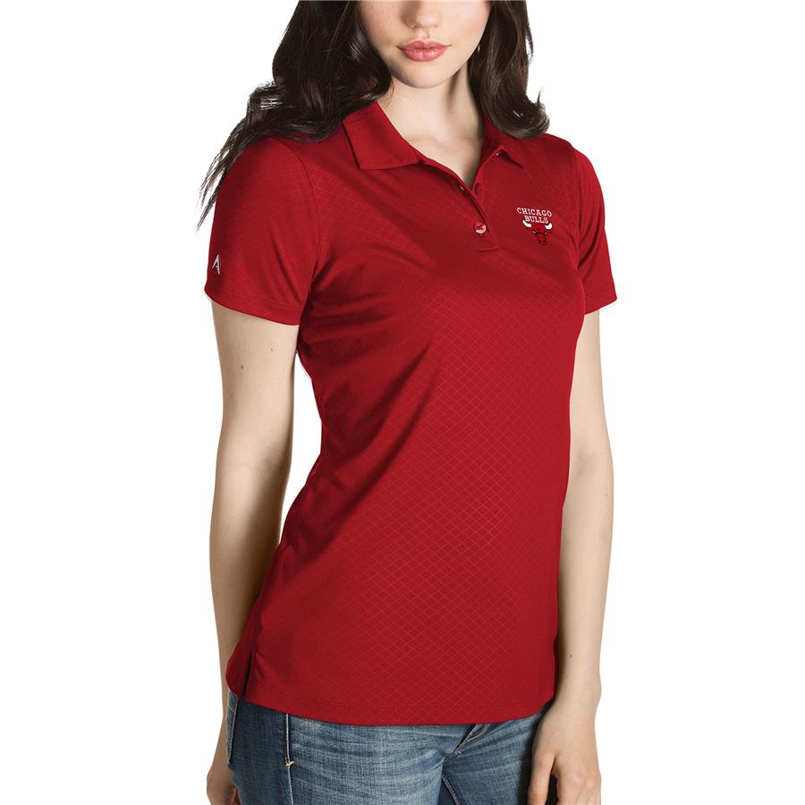 Chicago Bulls Antigua Women's Inspire Polo - Red
