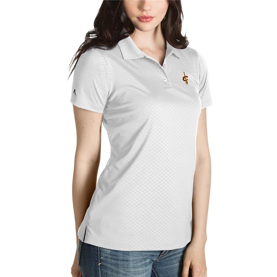 Cleveland Cavaliers Antigua Women's Inspire Polo - White