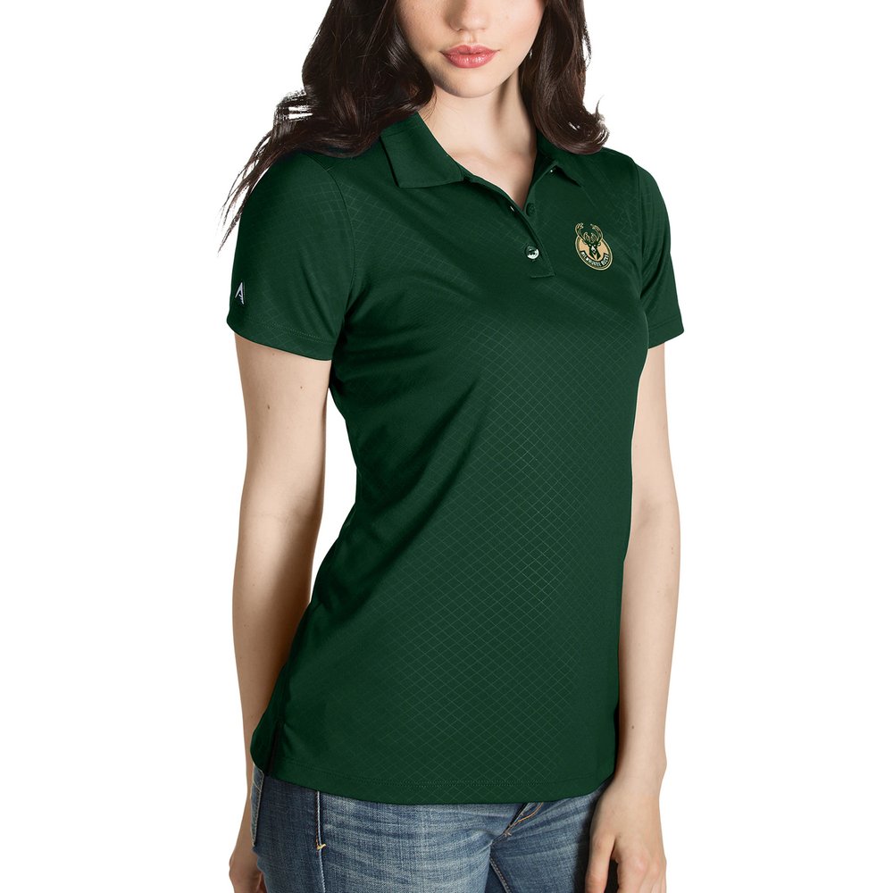 Milwaukee Bucks Antigua Women's Inspire Polo - Green