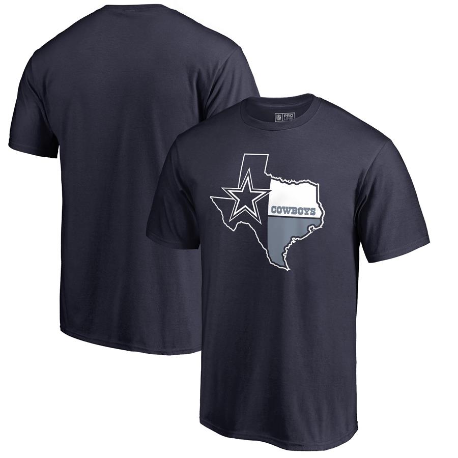 Dallas Cowboys Fanatics Branded Hometown Collection T-Shirt - Navy