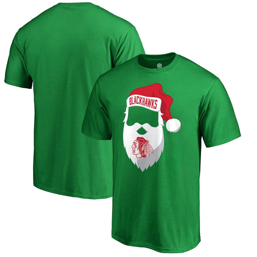 Chicago Blackhawks Fanatics Branded Jolly T-Shirt - Kelly Green