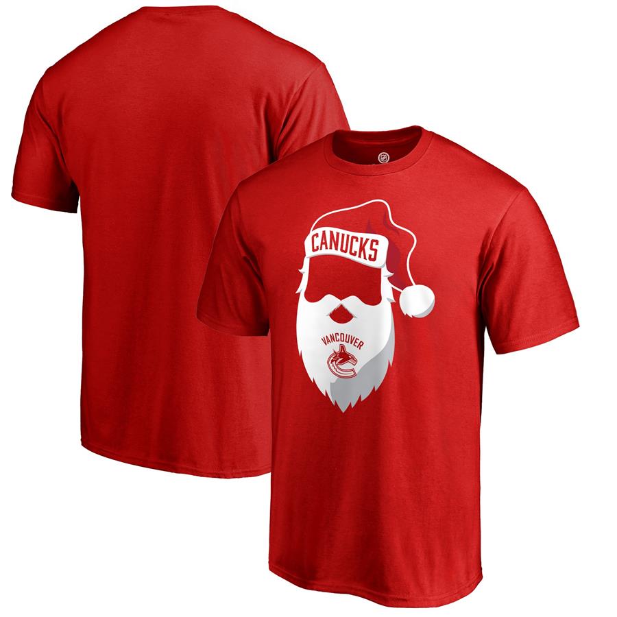 Vancouver Canucks Fanatics Branded Jolly T-Shirt - Red
