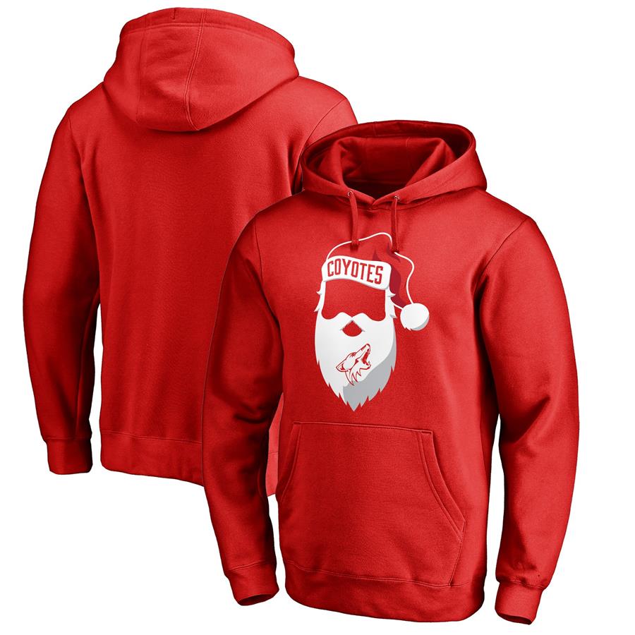 Arizona Coyotes Fanatics Branded Jolly Pullover Hoodie - Red