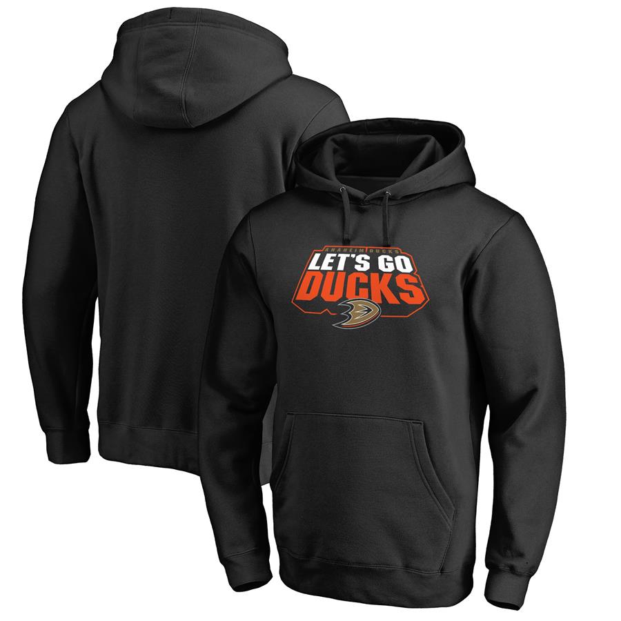 Anaheim Ducks Fanatics Branded Hometown Collection Pullover Hoodie - Black