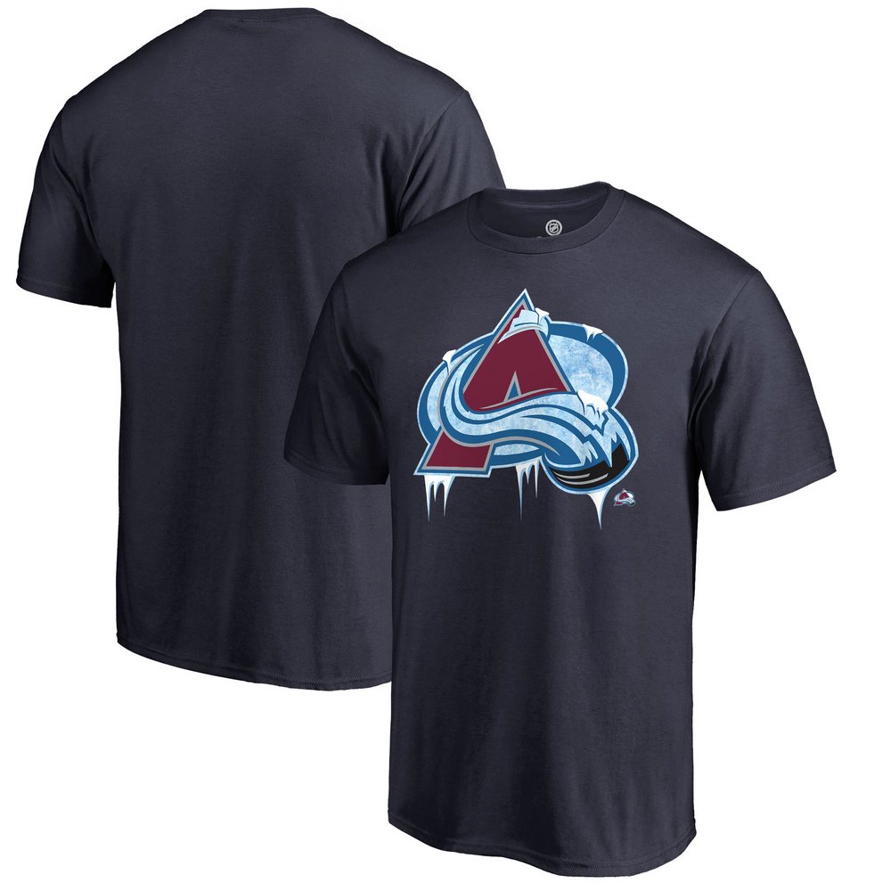 Футболка Colorado Avalanche Fanatics Branded Hometown Collection Local (тёмно-синий)